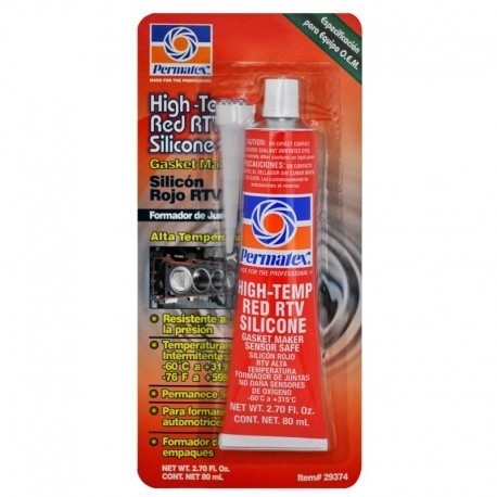 SILICON RTV ROJO PERMATEX 29374